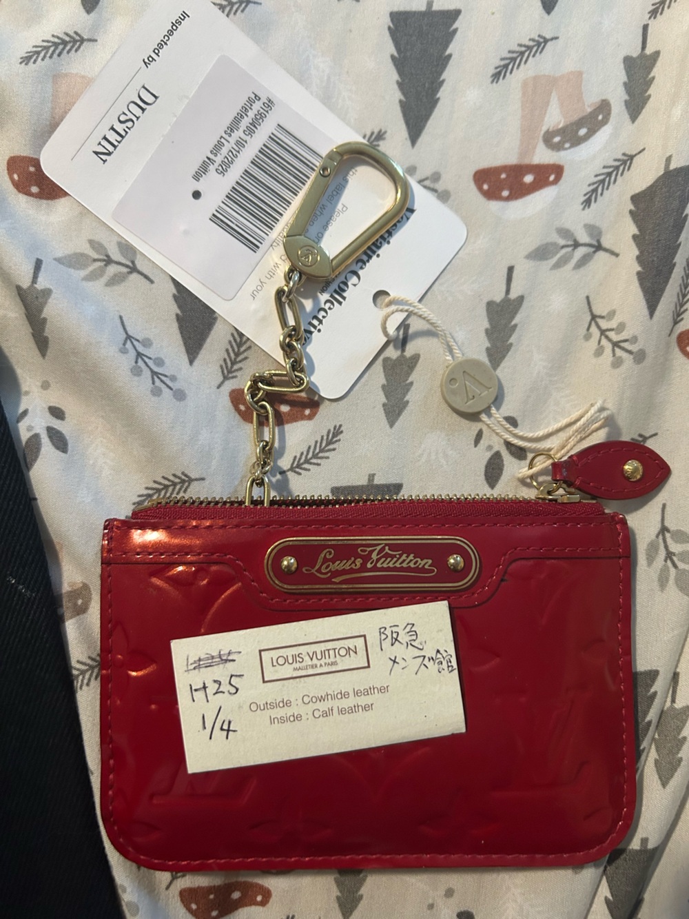 Vintage Louis Vuitton Red Wallet - Picture 2 of 6